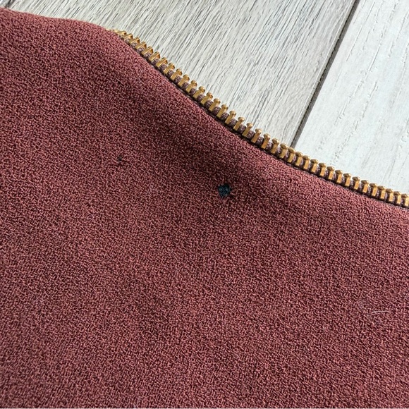 Vintage Howard Wolf Brown Fitted Zip Detail Vest - Picture 7 of 10